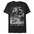 space adventure Static Darth Vader Big Tall T-Shirt
