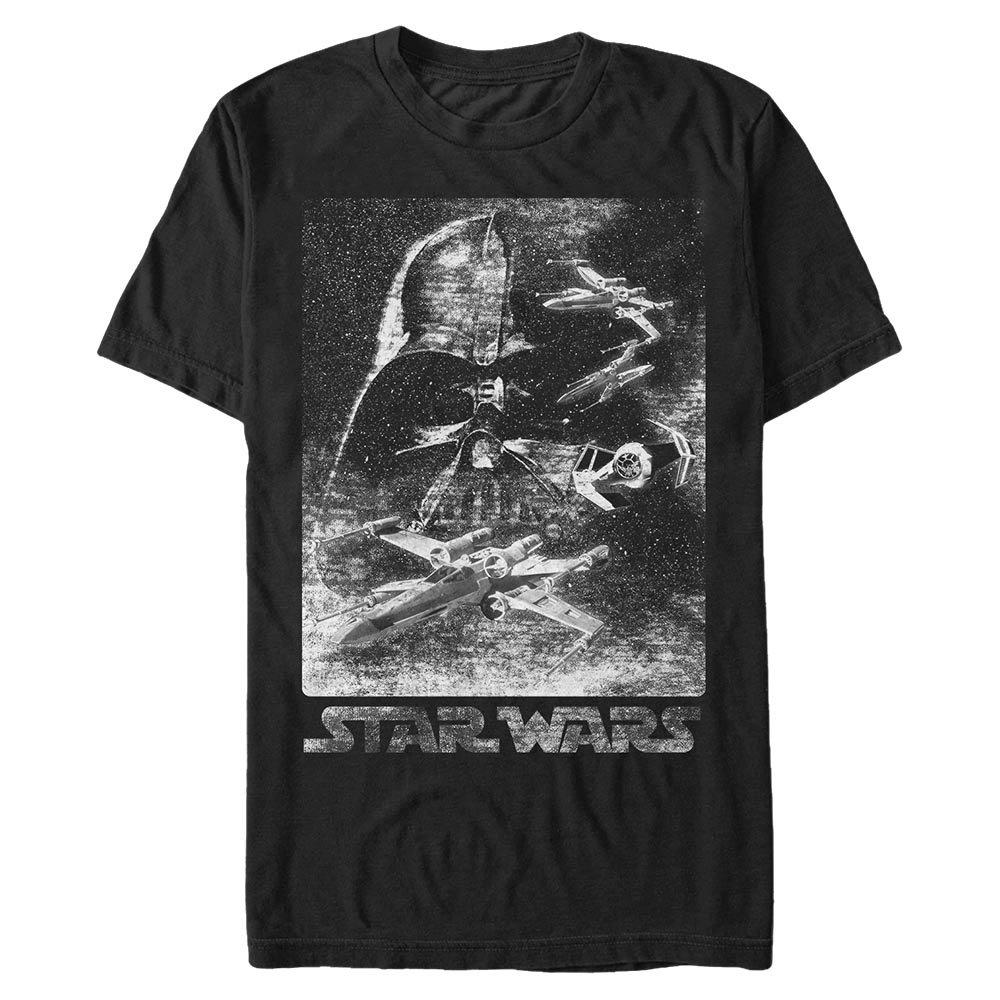 space adventure Static Darth Vader Big Tall T-Shirt