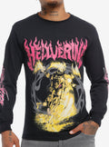 Hellverine Flames Long-Sleeve T-Shirt