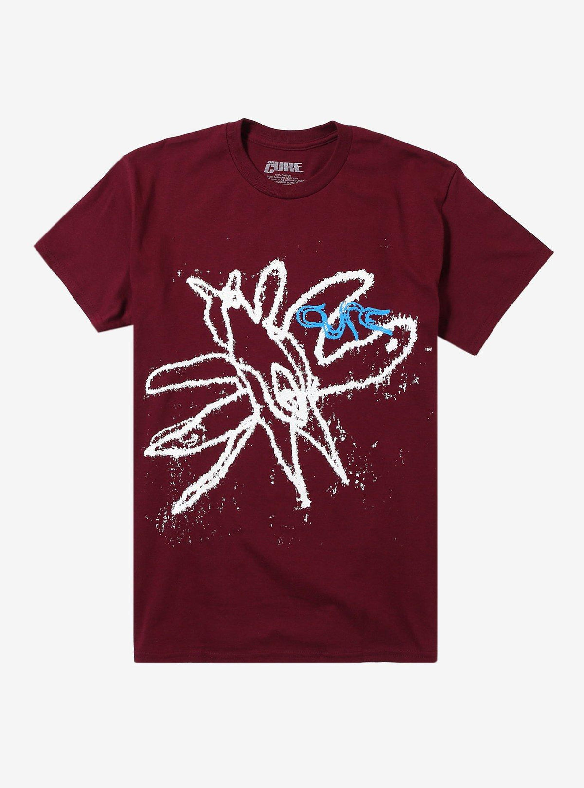 The Cure Wish Maroon T-Shirt