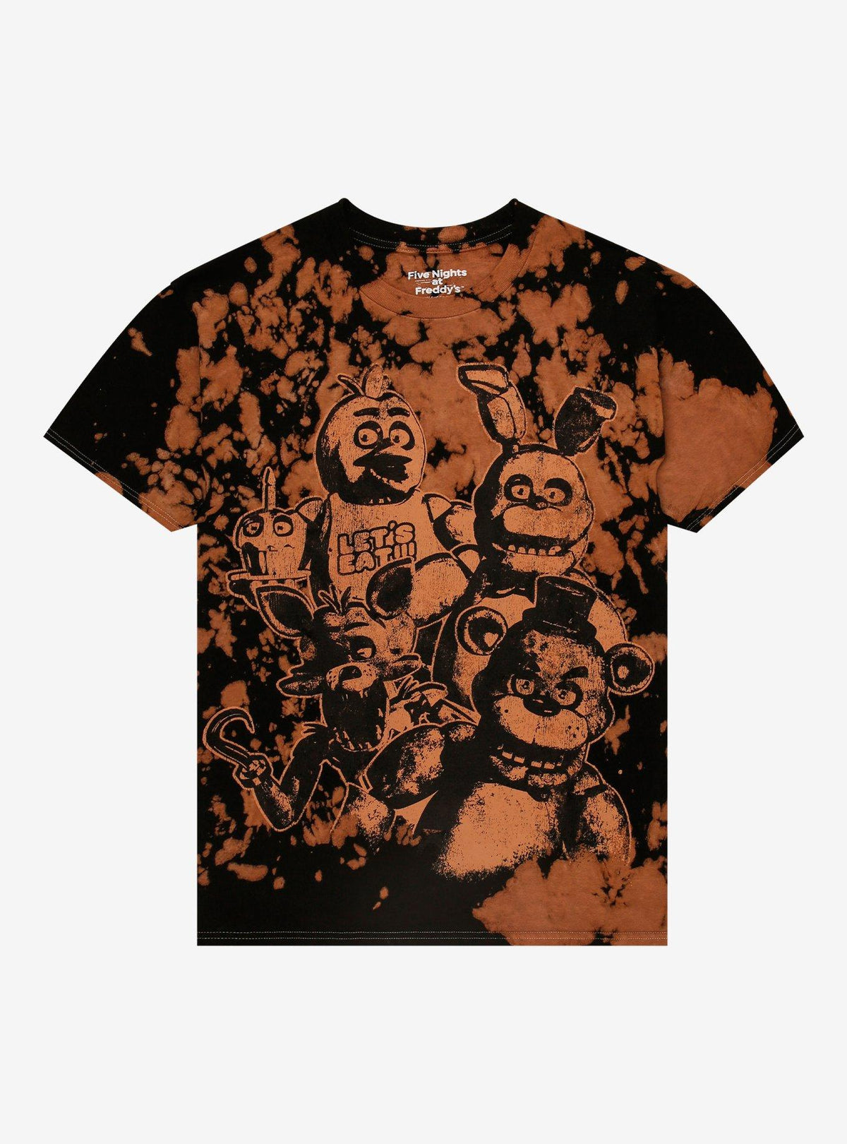 animatronic horror Acid Wash T-Shirt