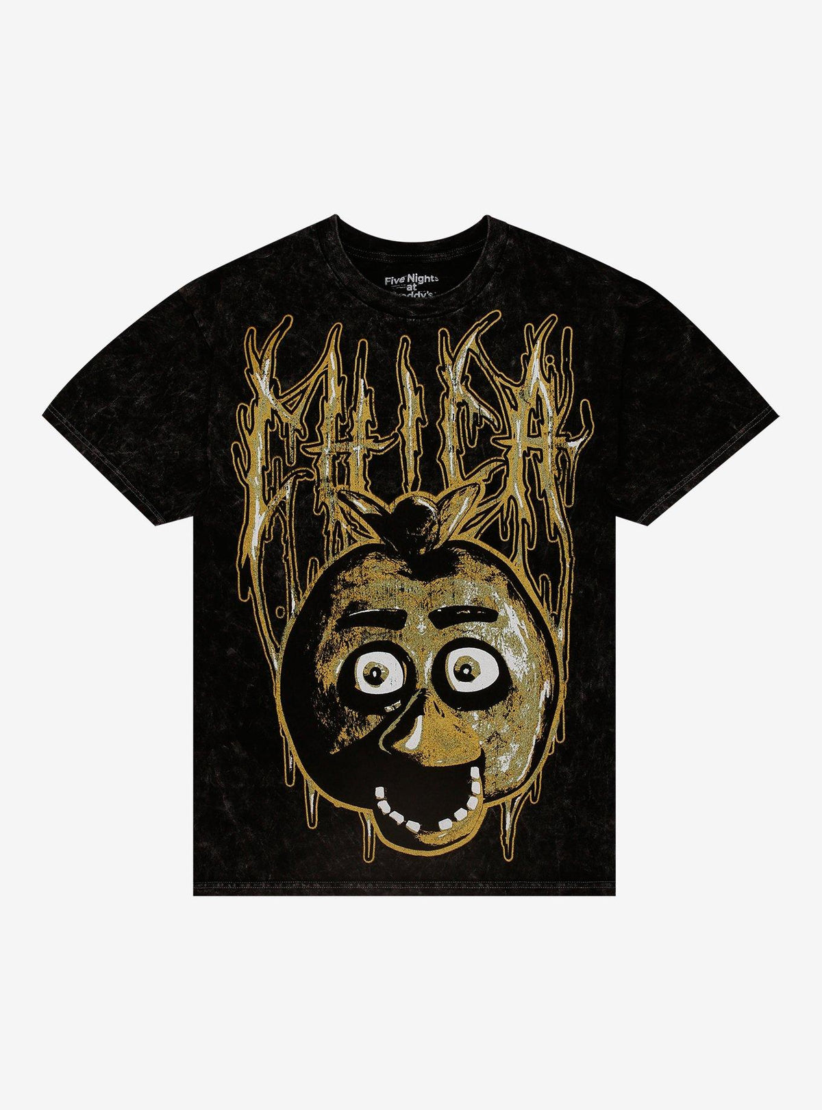 animatronic horror Chica Metal T-Shirt 3