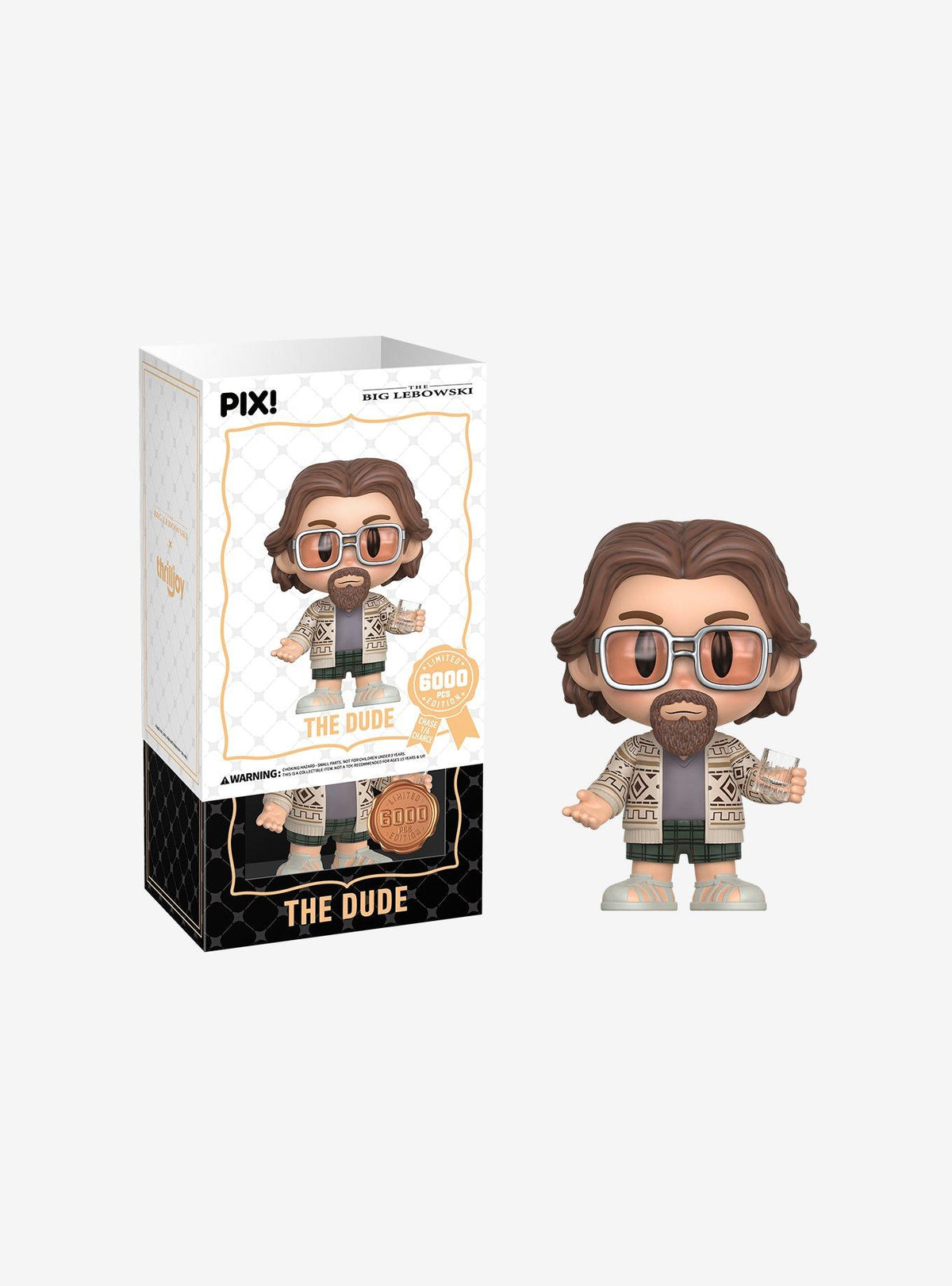 Thrilljoy The Big Lebowski Pix The Dude Collectible Figure