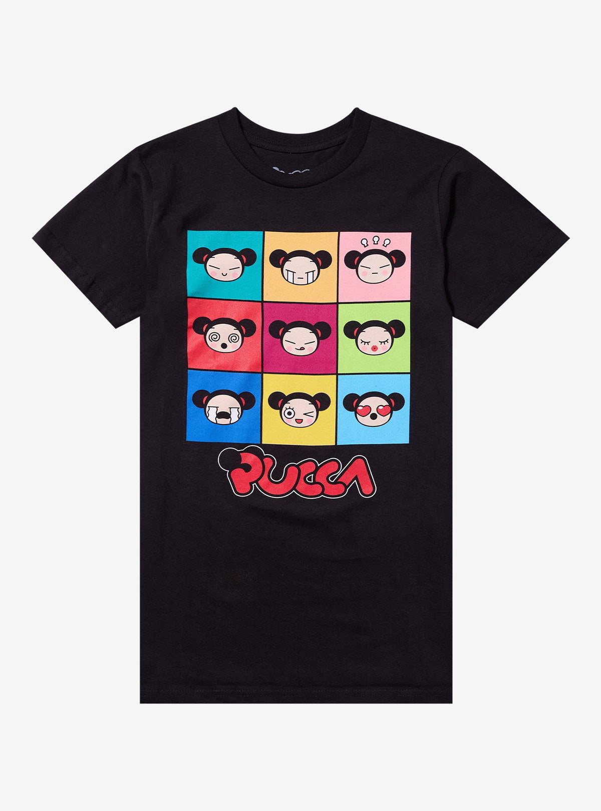 Pucca Facial Grid T-Shirt