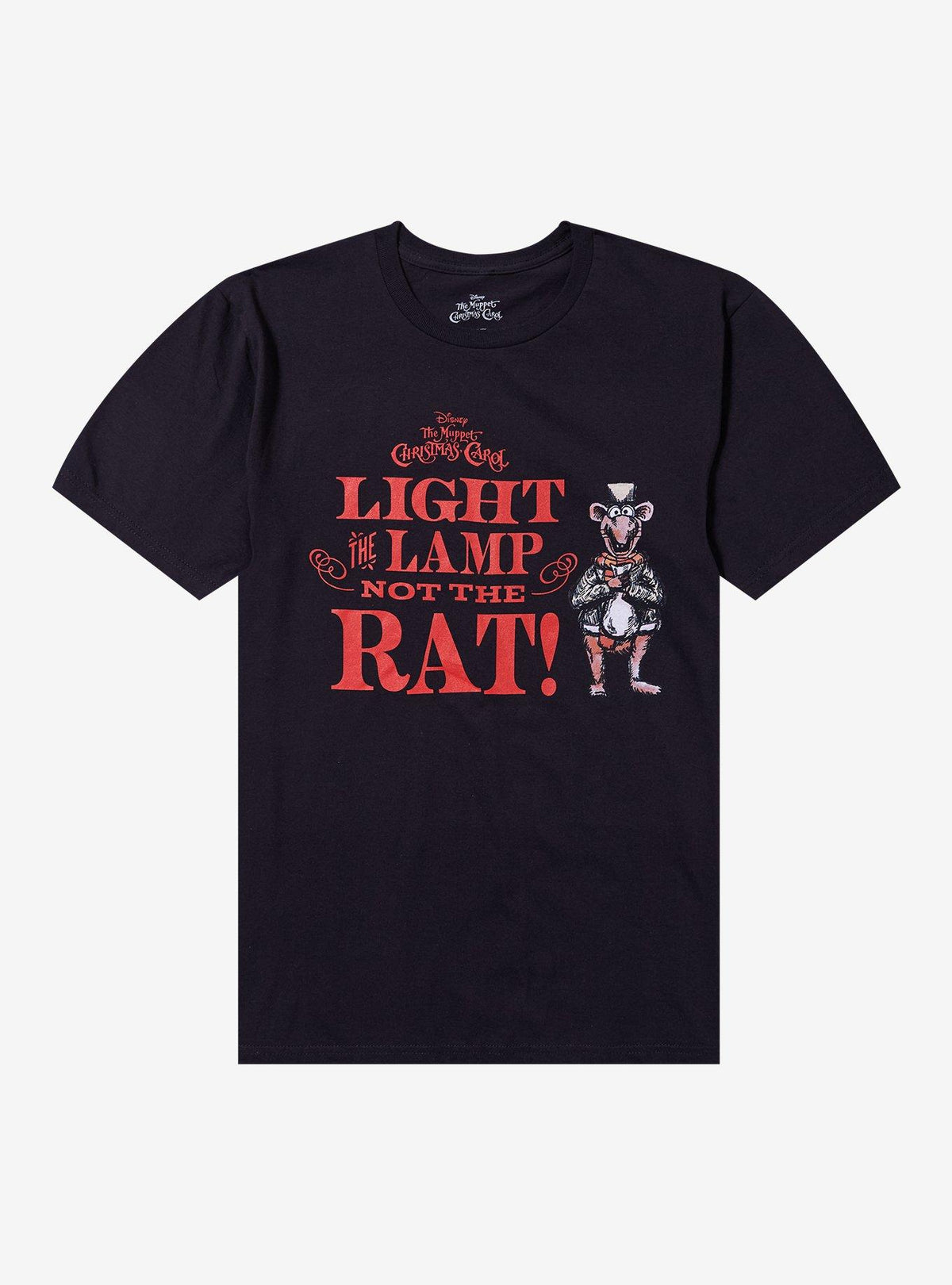 The Muppet Christmas Carol Lamp Rat T-Shirt