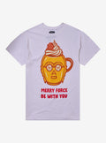 space adventure C-3PO Merry Force Be With You T-Shirt