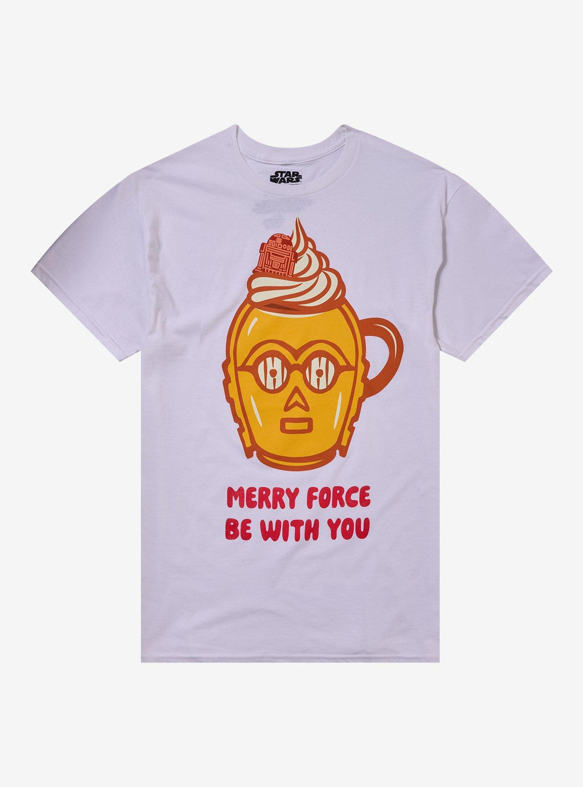 space adventure C-3PO Merry Force Be With You T-Shirt