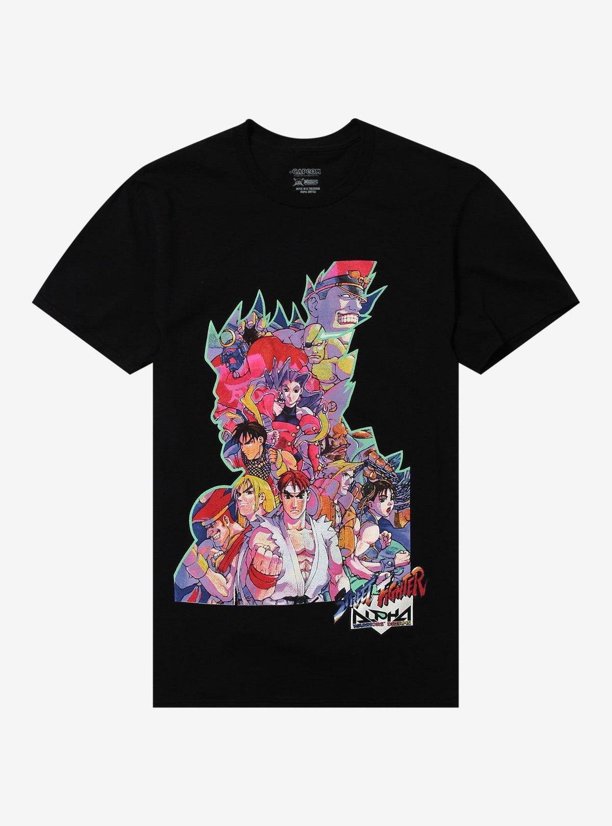 Street Fighter Alpha Characters T-Shirt