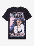 hero anime Vigilantes Midnight Portrait T-Shirt