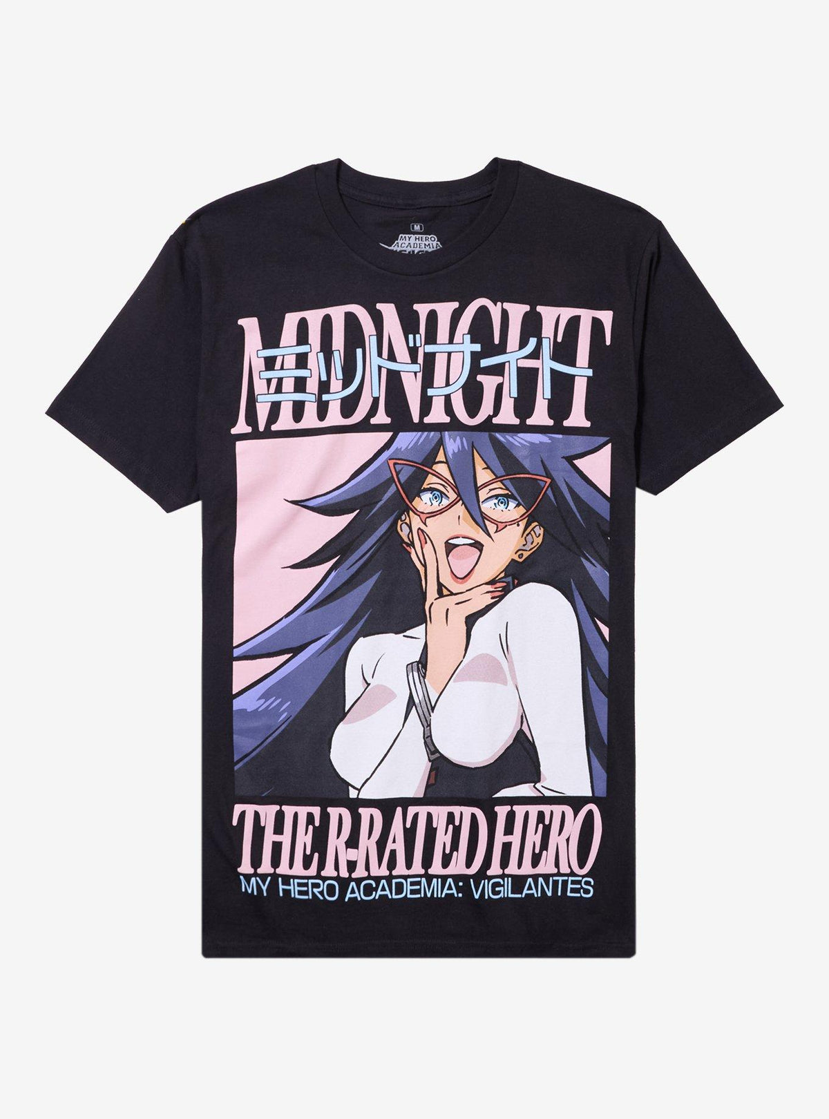 hero anime Vigilantes Midnight Portrait T-Shirt