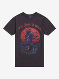 Just A Girl Howling Wolf T-Shirt By Call Your Mother