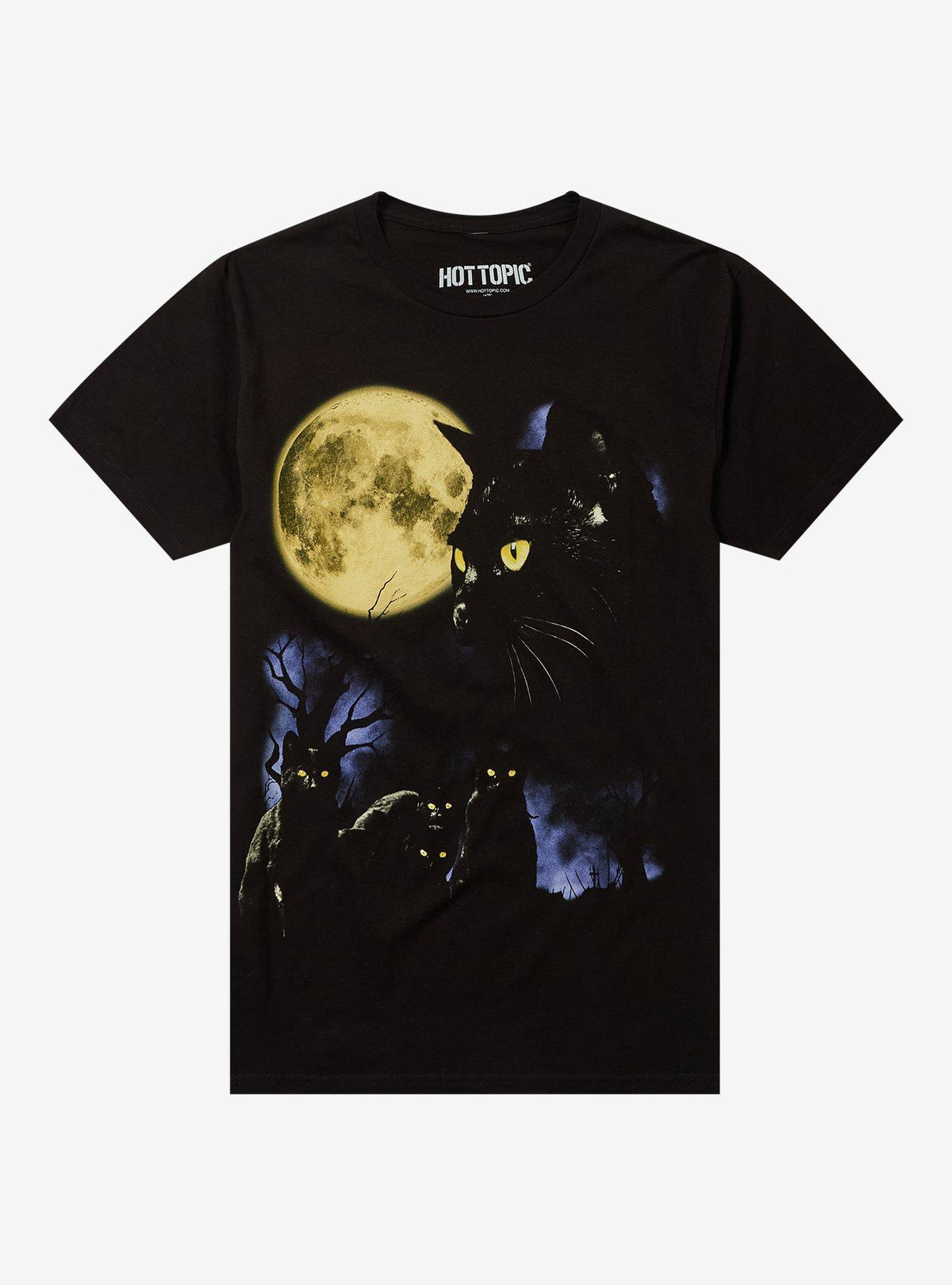 Black Cat Collage T-Shirt