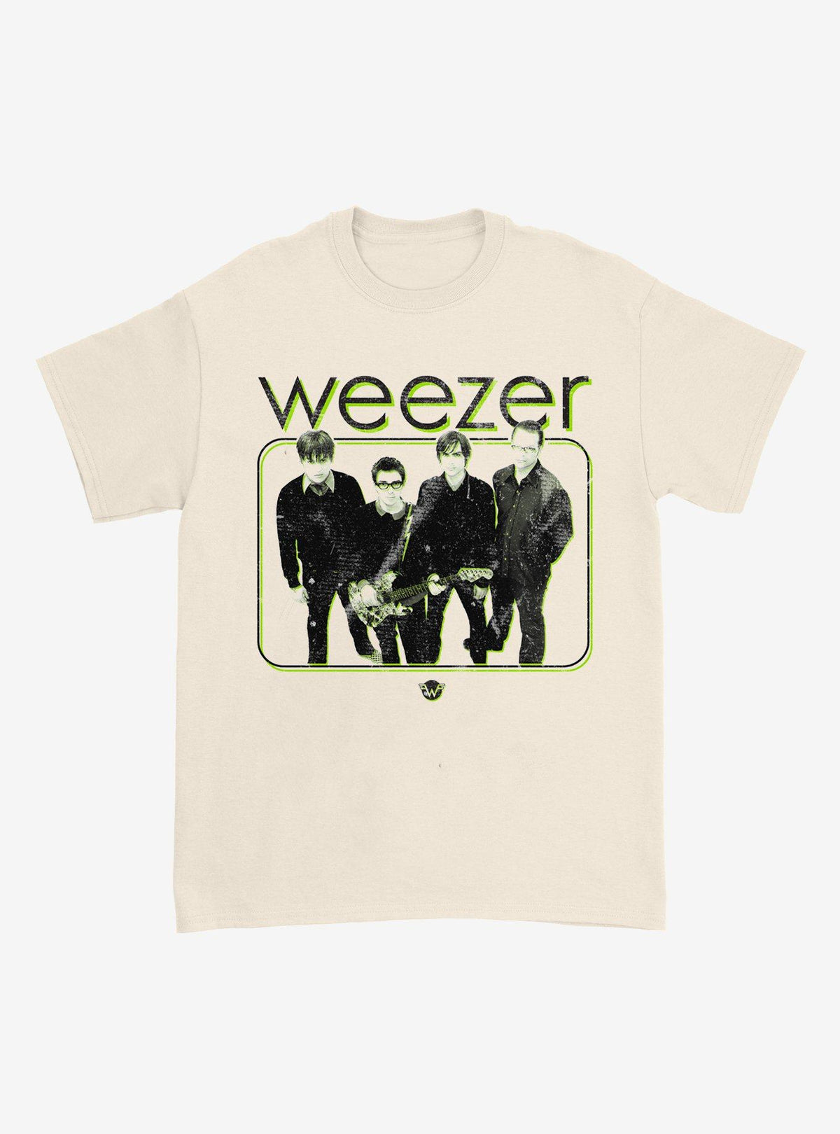 Weezer Green Framed Portrait T-Shirt