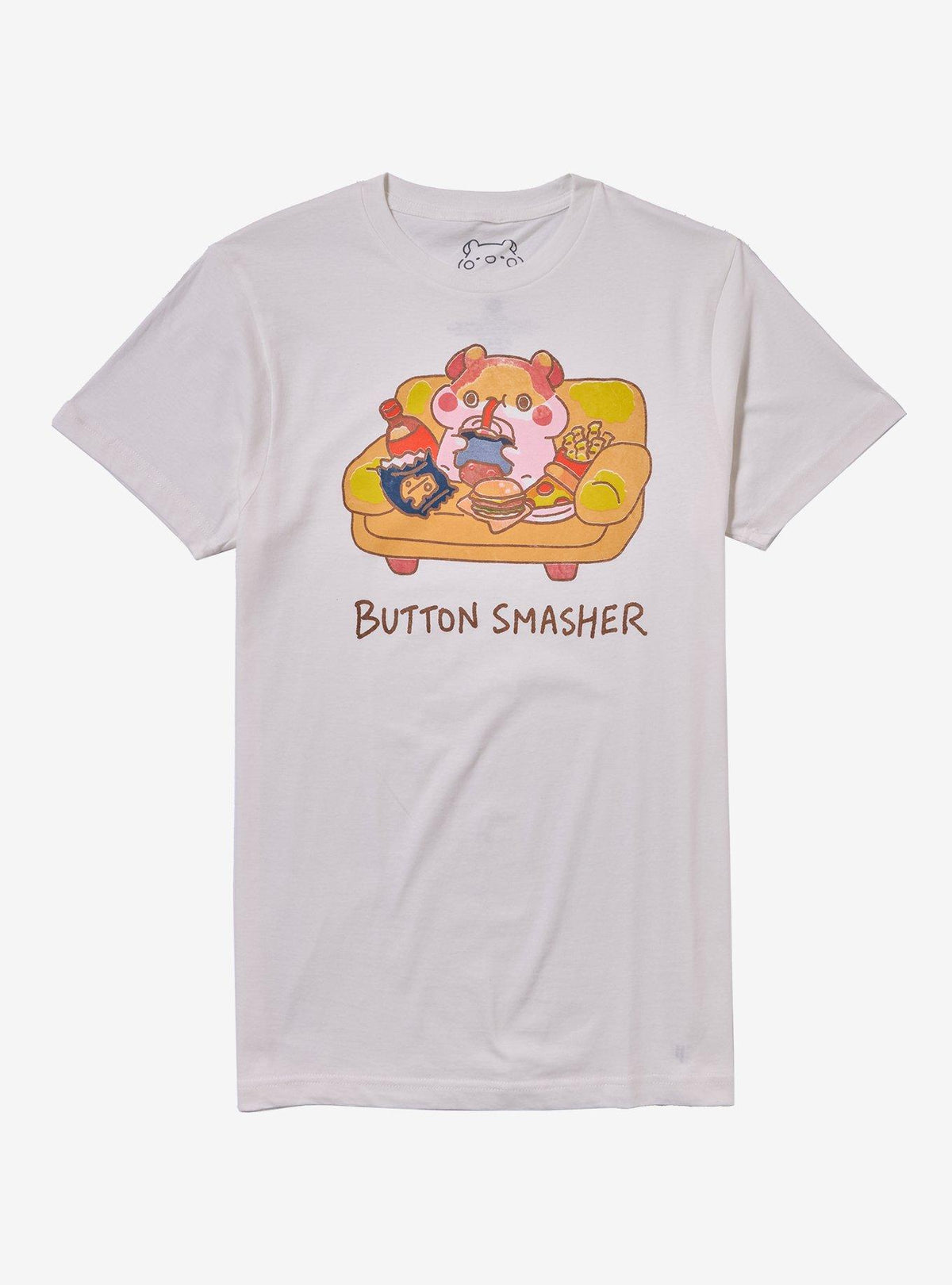 Muffin Corner Muffinmaru Button Smasher T-Shirt