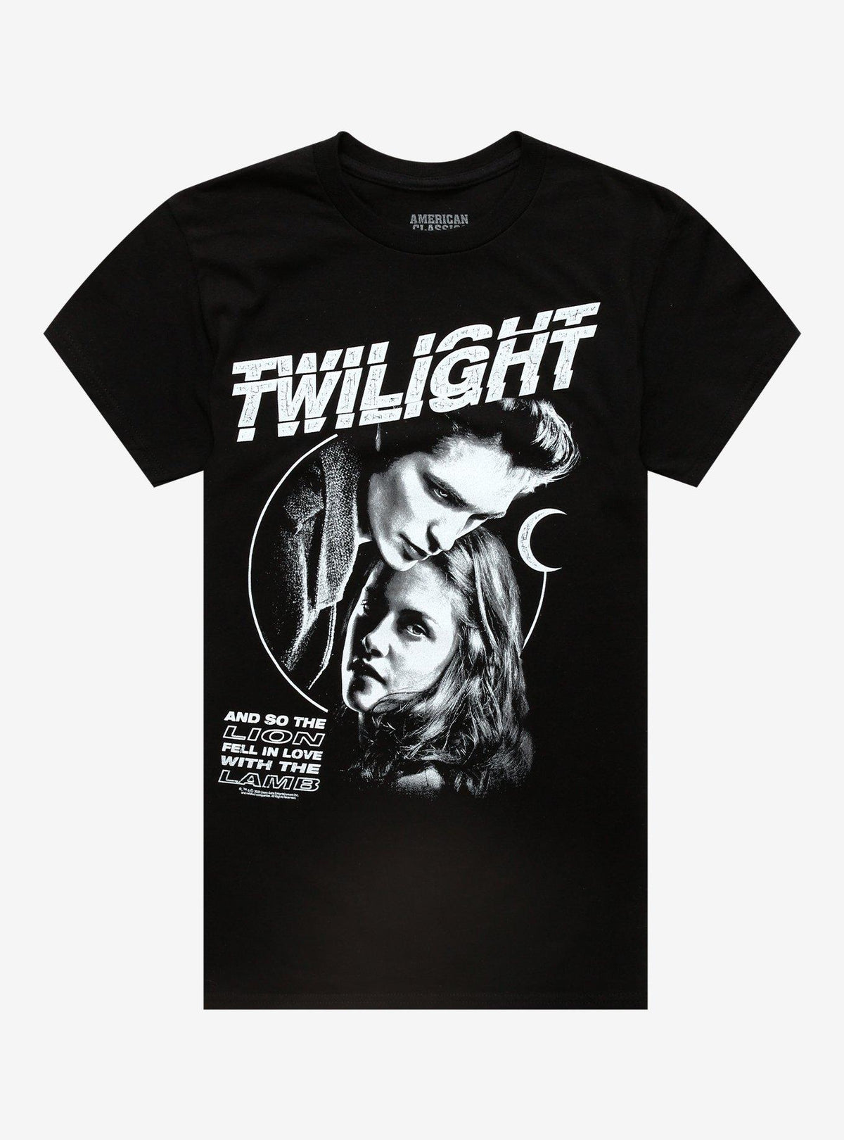 Twilight Portrait Glitch T-Shirt