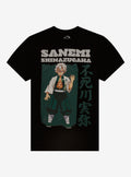 anime swordsman Kimetsu No Yaiba Sanemi T-Shirt