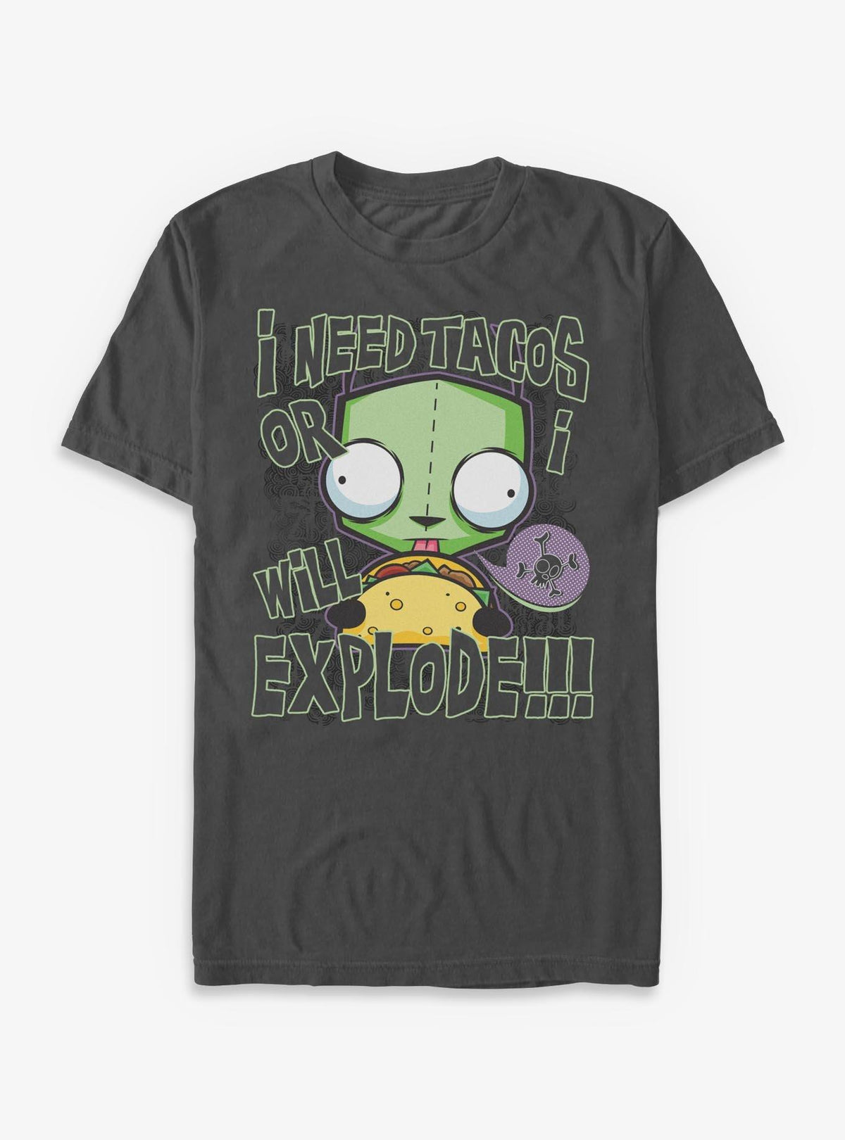 Invader ZIM Taco Explosion T-Shirt 2