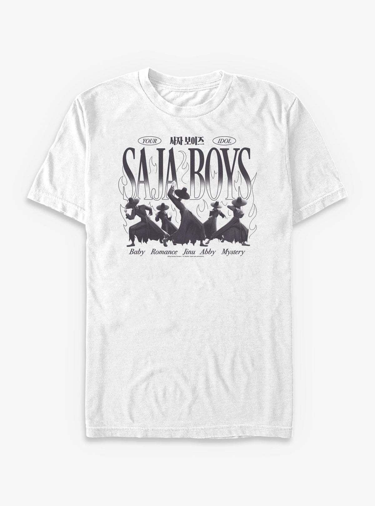 KPop Demon Hunters Saja Boys Your Idol Big Tall T-Shirt