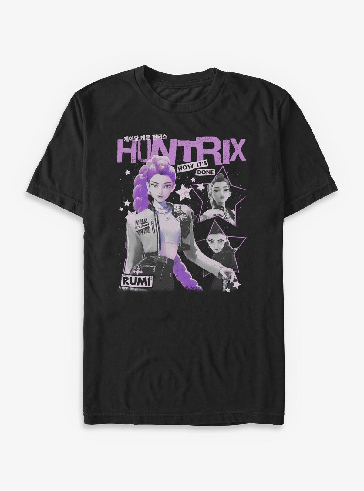 KPop Demon Hunters Rumi How Its Done Big Tall T-Shirt