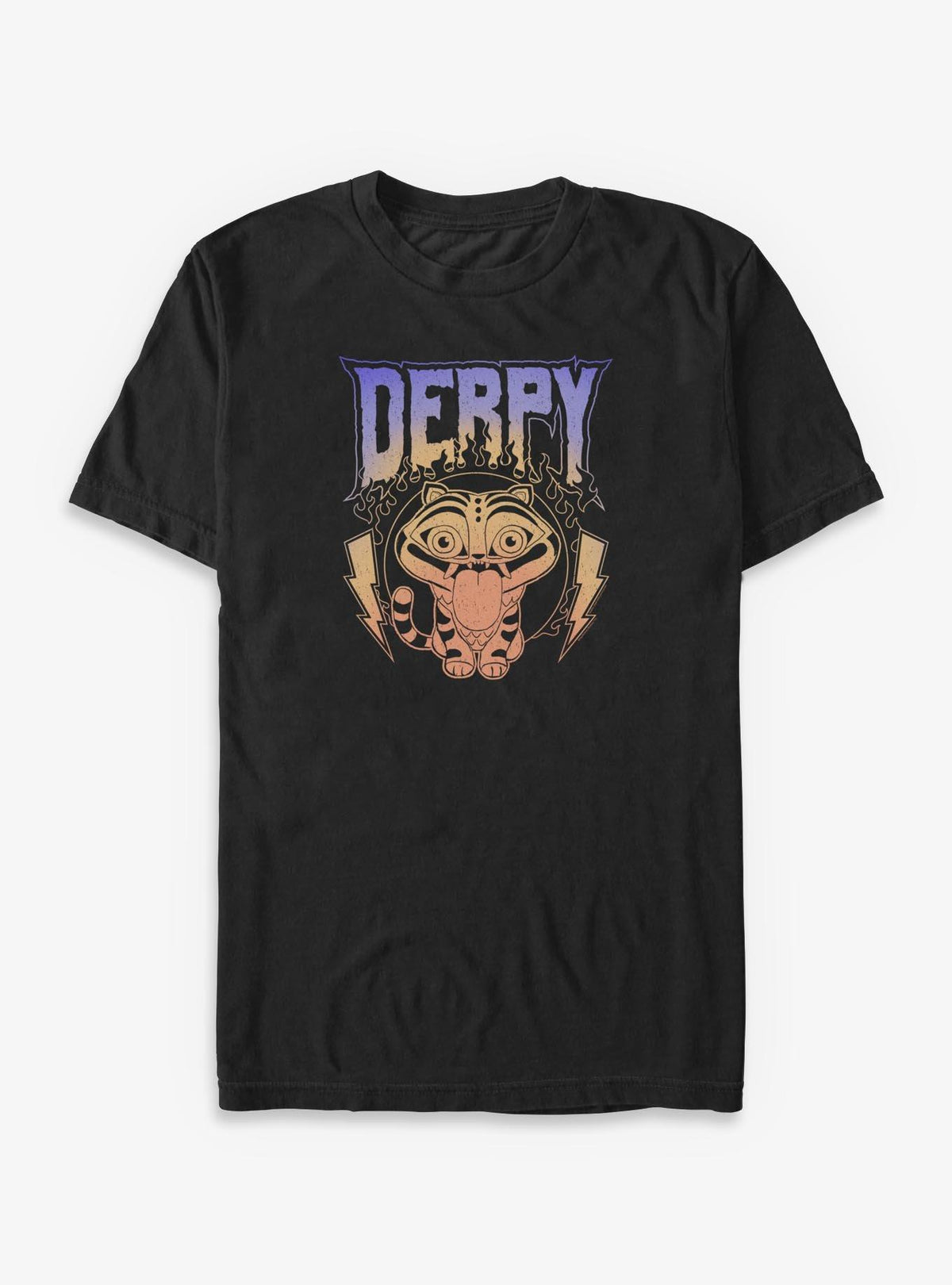 KPop Demon Hunters Derp Metal Big Tall T-Shirt