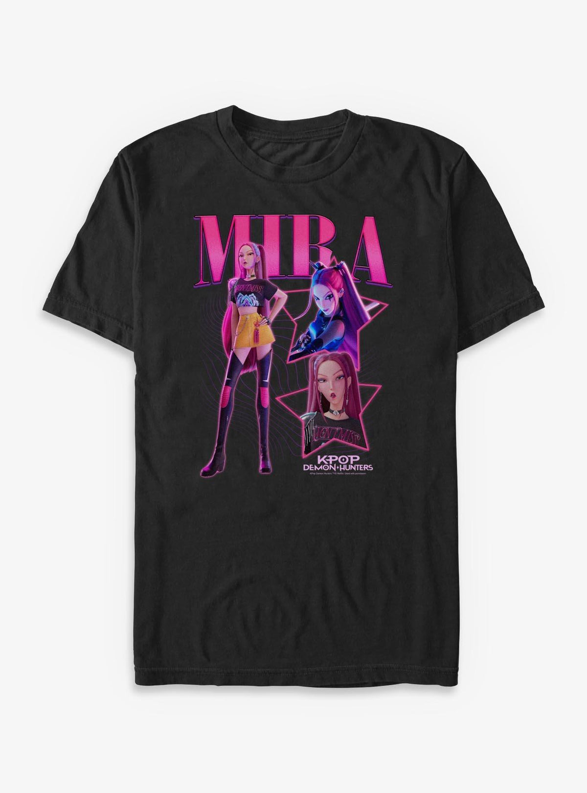 KPop Demon Hunters Y2K Mira Big Tall T-Shirt