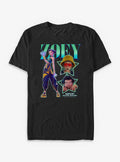KPop Demon Hunters Y2K Zoey Big Tall T-Shirt