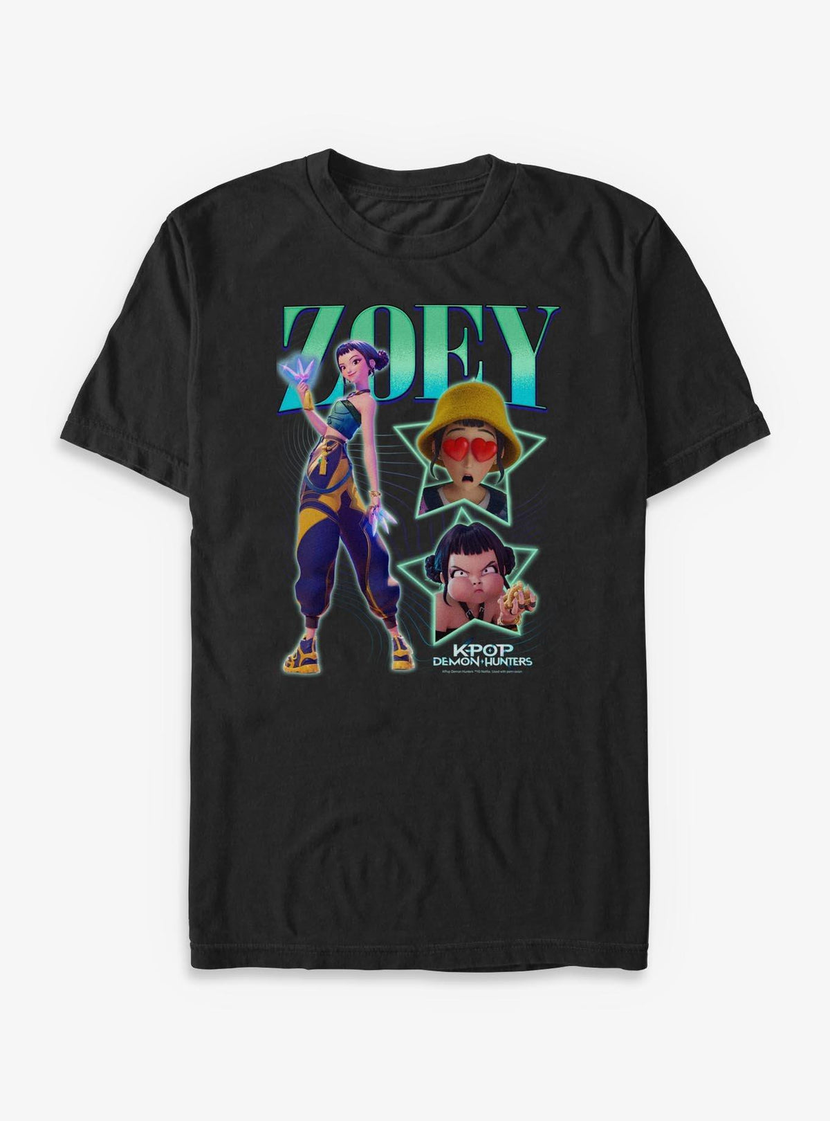 KPop Demon Hunters Y2K Zoey Big Tall T-Shirt