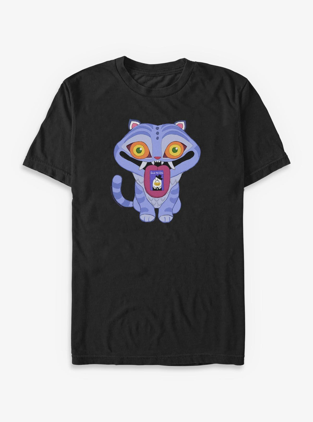 KPop Demon Hunters Chibi Derpy Save The Date Big Tall T-Shirt