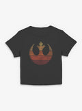 space adventure Rebel Retro Gradient Girls Baby T-Shirt