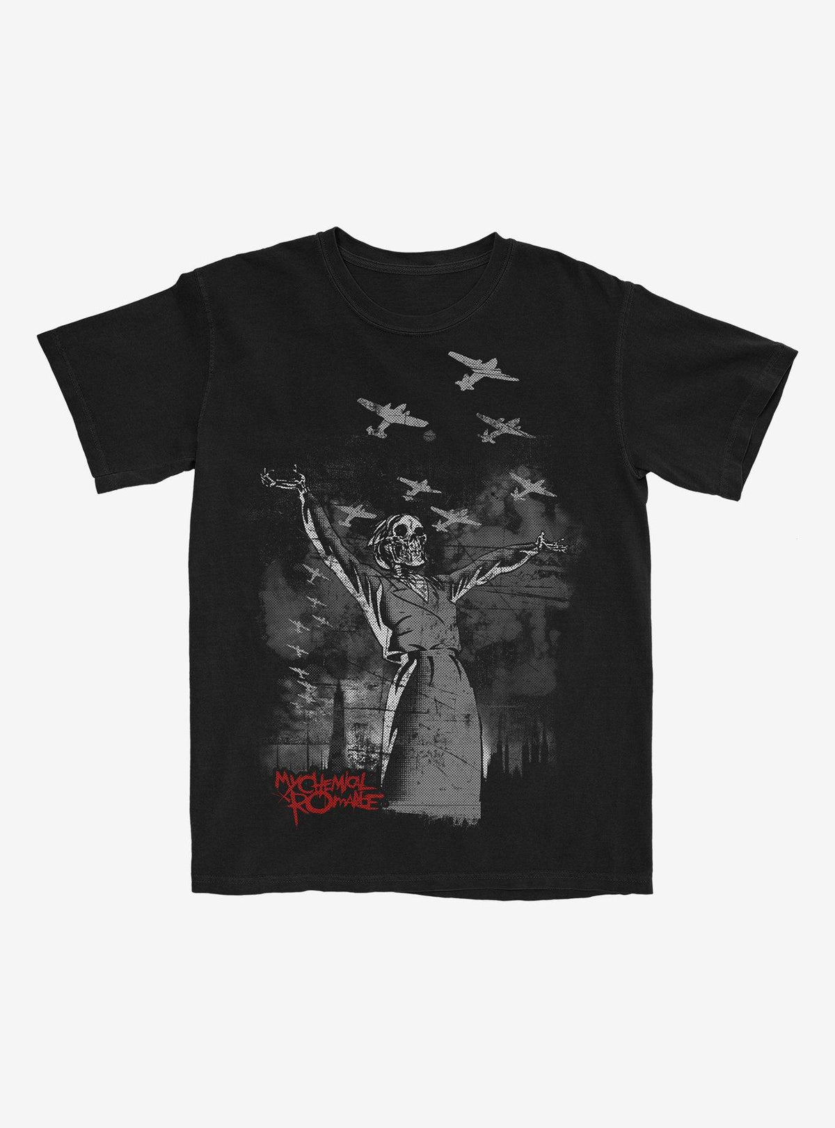 My Chemical Romance Skeleton Airplanes T-Shirt