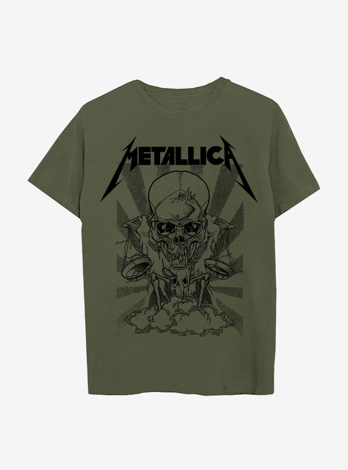Metallica Skull Scales T-Shirt