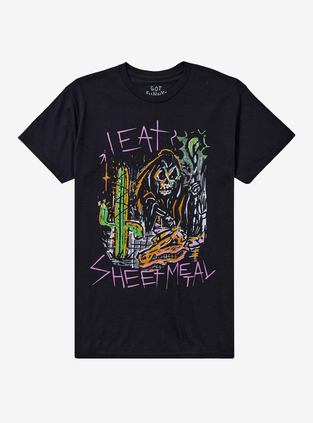 Eat Sheet Metal Reaper T-Shirt By Got Funny