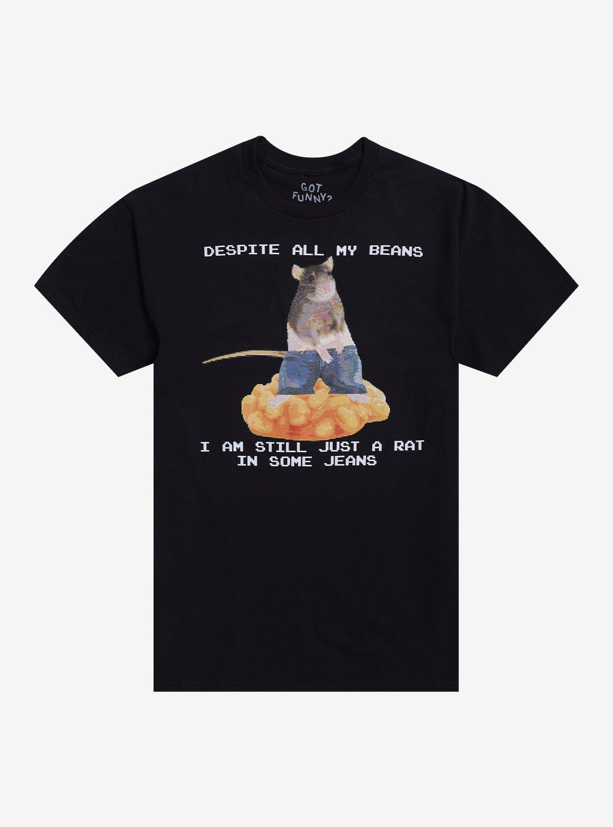 Rat In Jeans T-Shirt By Got Funny