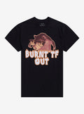 Burnt TF Out Rat T-Shirt By Got Funny