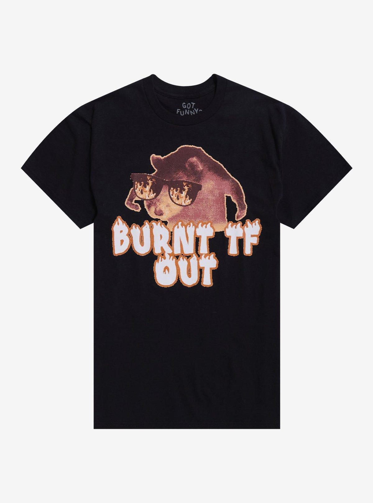 Burnt TF Out Rat T-Shirt By Got Funny