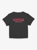Stranger Things Retro Logo Girls Baby T-Shirt
