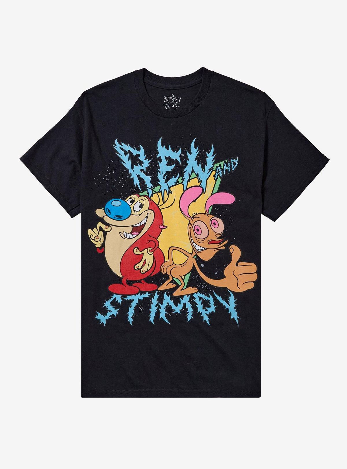 Ren And Stimpy Metal T-Shirt