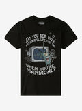 cartoon sea sponge Plankton Maniacal T-Shirt