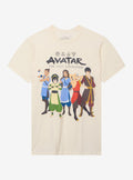 Avatar The Last Airbender Team Avatar Group T-Shirt