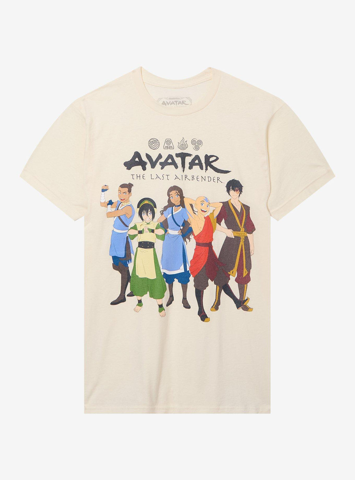 Avatar The Last Airbender Team Avatar Group T-Shirt