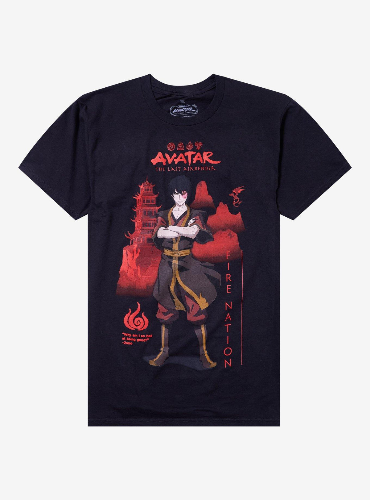Avatar The Last Airbender Zuko Pose T-Shirt