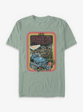 Stranger Things Retro Collage Garment Dye T-Shirt