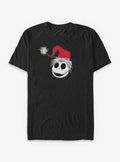 spooky holiday Jack Santa Claus Big Tall T-Shirt