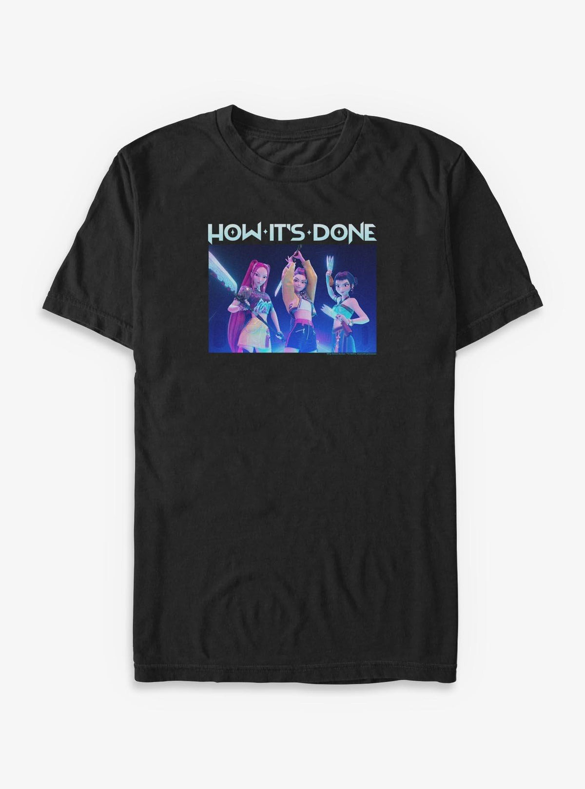 KPop Demon Hunters How It's Done Big Tall T-Shirt
