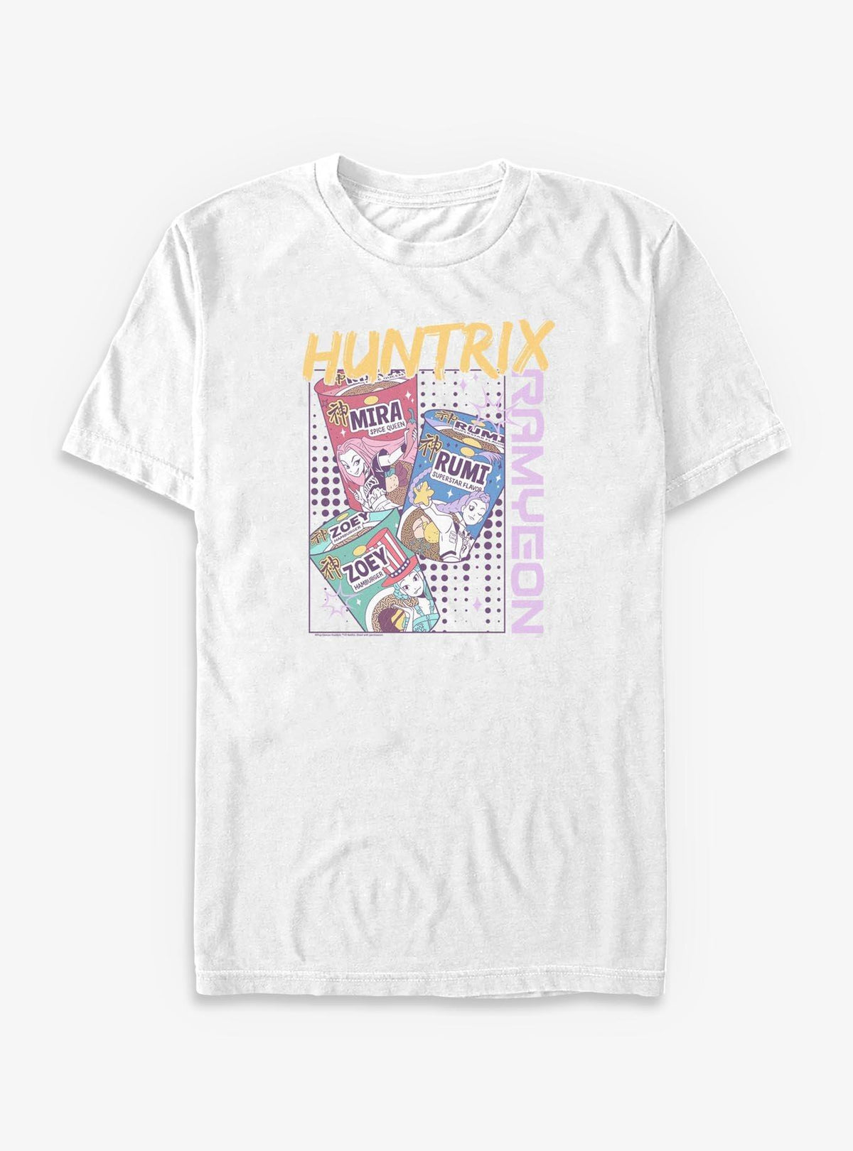 KPop Demon Hunters Ramyeon Big Tall T-Shirt