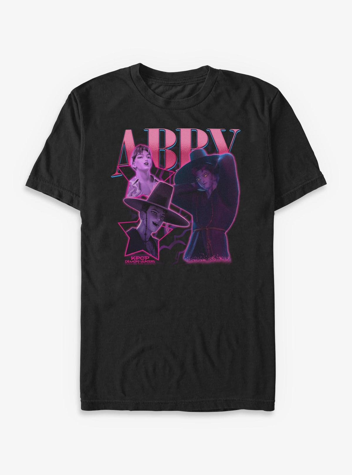 KPop Demon Hunters Y2K Abby Big Tall T-Shirt