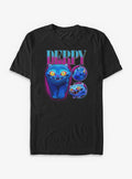 KPop Demon Hunters Derpy Montage Big Tall T-Shirt