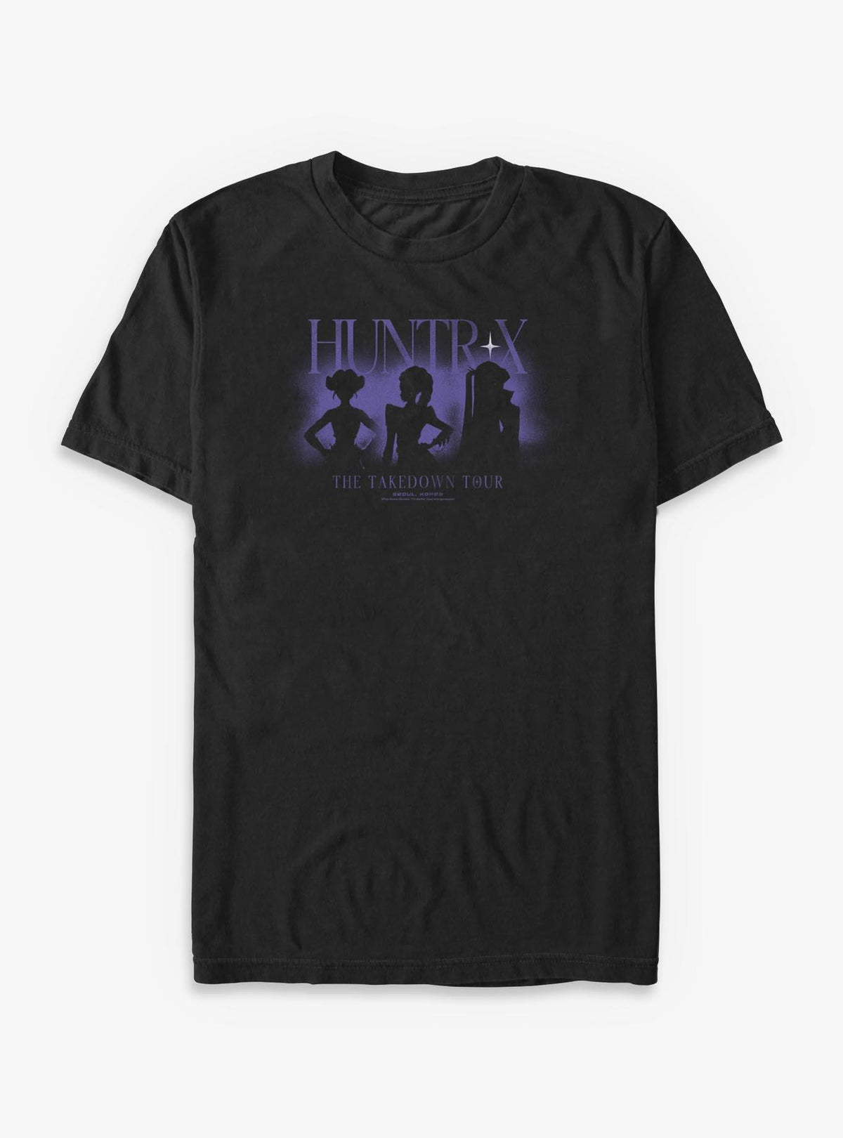 KPop Demon Hunters The Takedown Tour Big Tall T-Shirt