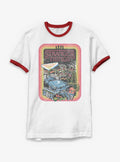 Stranger Things Retro Collage Ringer T-Shirt
