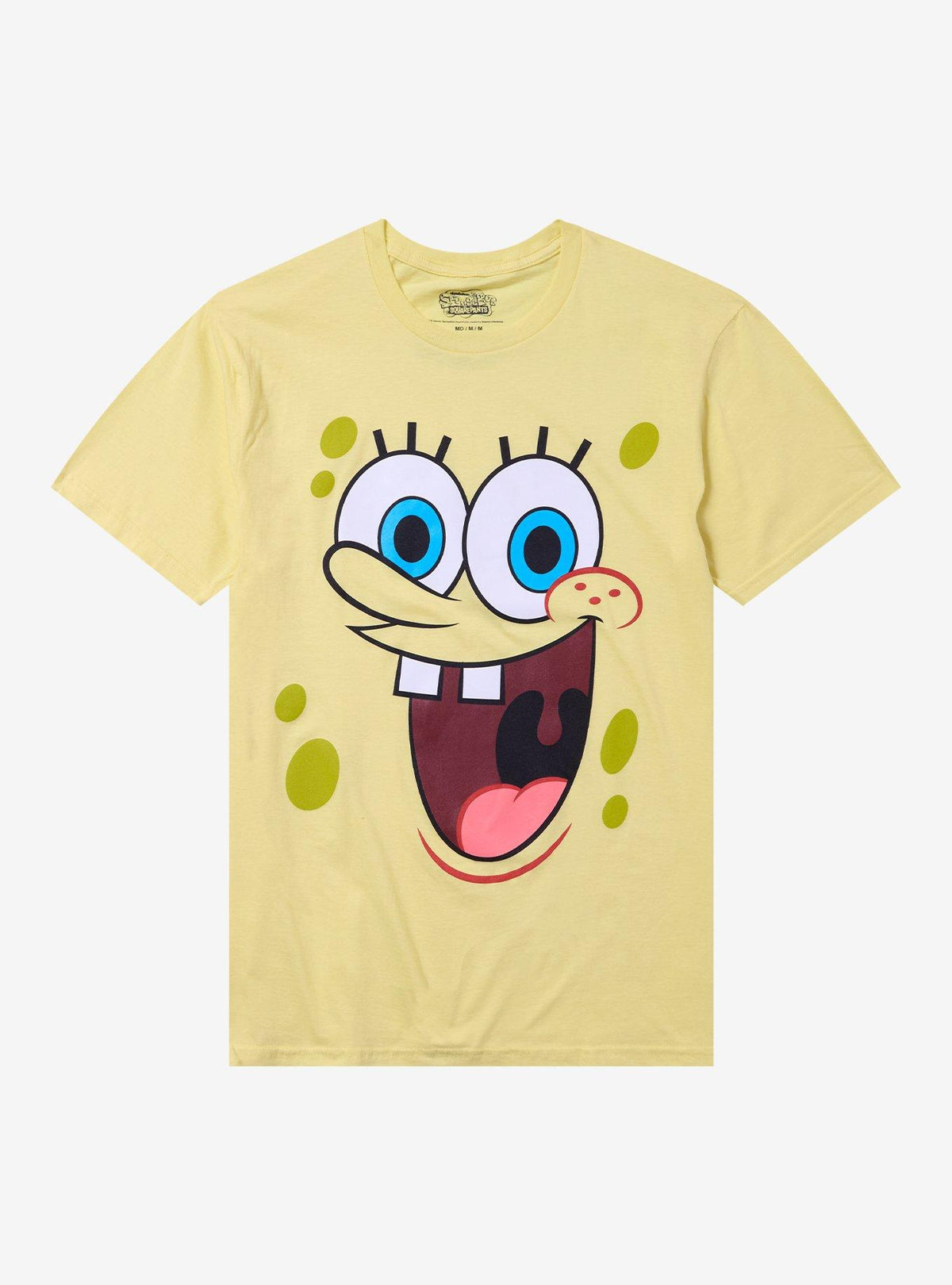 cartoon sea sponge Face T-Shirt